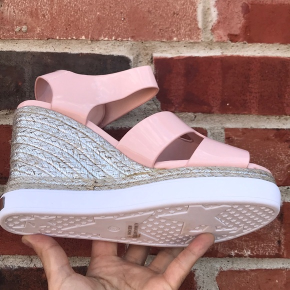 Pink Wedge Heels - Picture 3 of 6